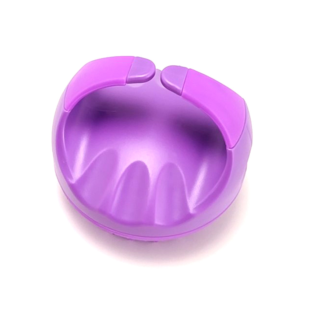 Силиконов гребен масажор 8-лилав ZaSalona 6.70 лв. (€ 3.42)