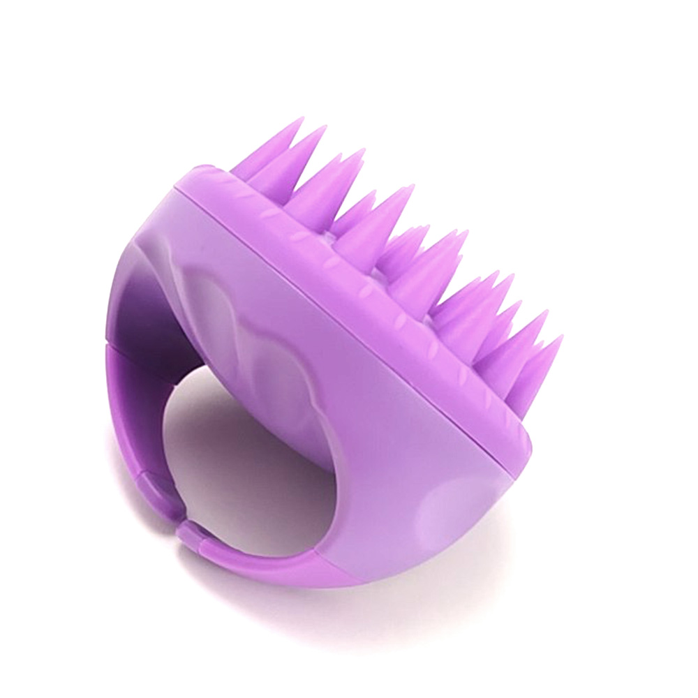 Силиконов гребен масажор 8-лилав ZaSalona 6.70 лв. (€ 3.42)