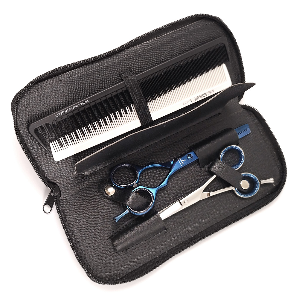 Малък несесер за ножици и гребени с цип ZaSalona 8.90 лв. (€ 4.55)