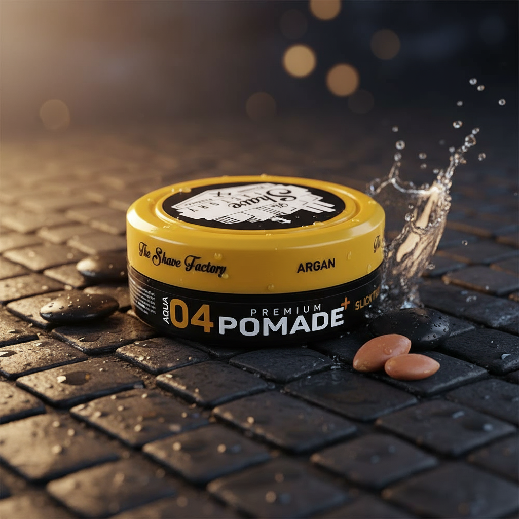 The SHAVE FACTORY premium POMADE 04 /ARGAN - 150ml The Shave Factory 7.50 лв. (€ 3.83)