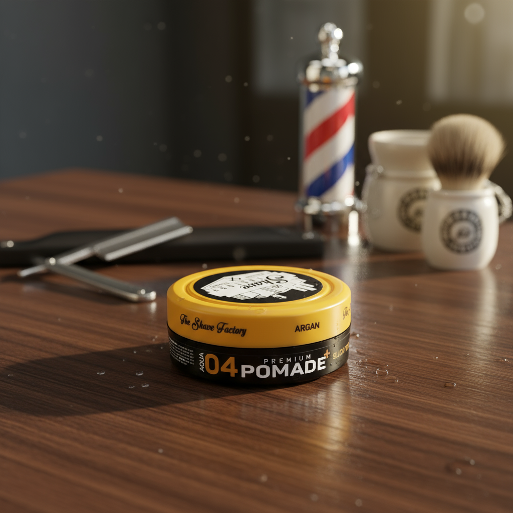 The SHAVE FACTORY premium POMADE 04 /ARGAN - 150ml The Shave Factory 7.50 лв. (€ 3.83)