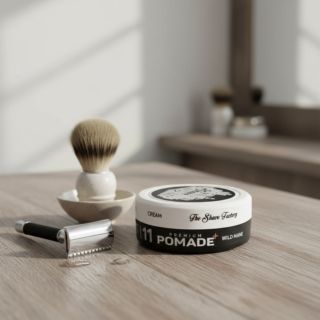 The SHAVE FACTORY premium POMADE 11 /Wild Mane - 150ml The Shave Factory 11.20 лв. (€ 5.72)