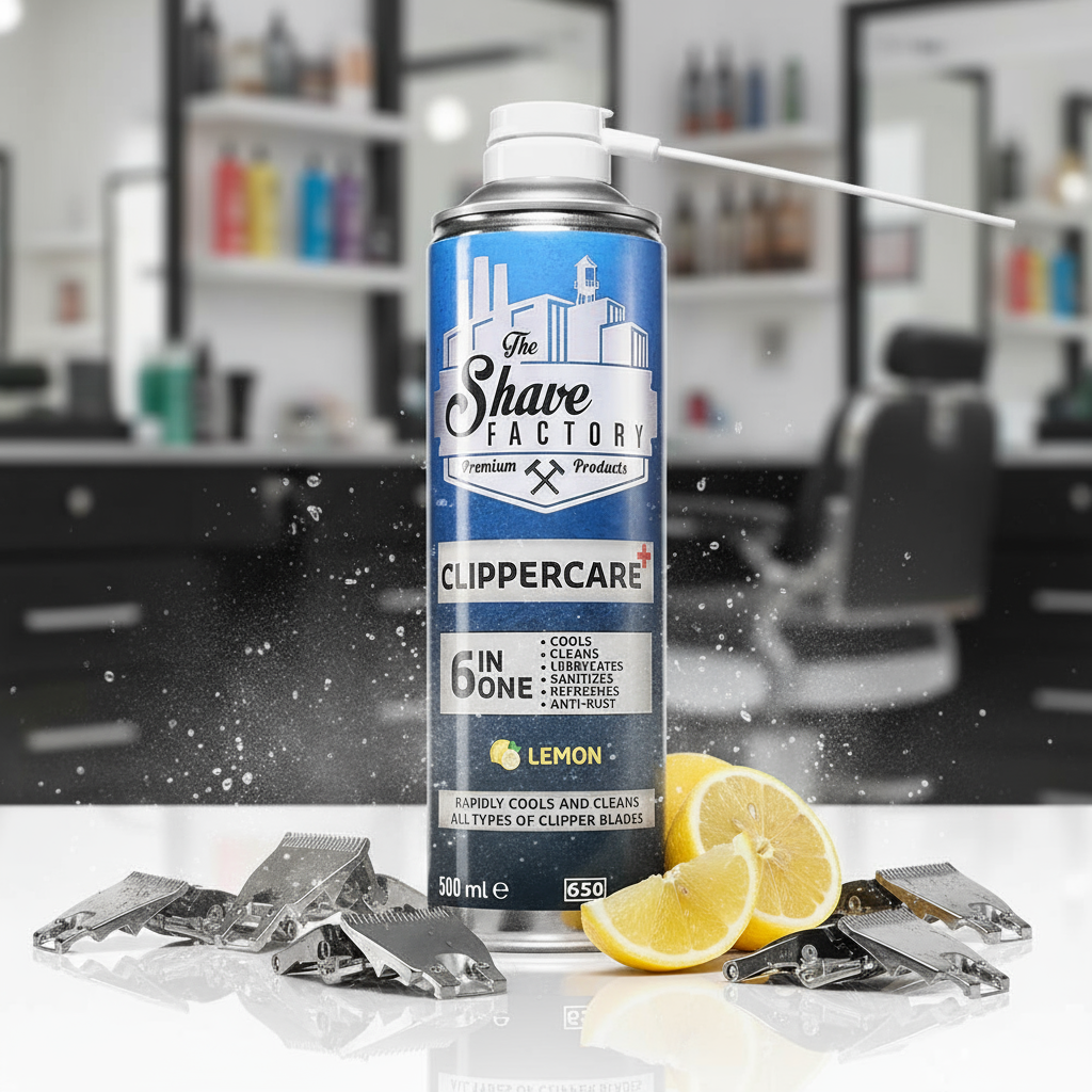 Спрей за Машинка The Shave Factory Clippercare 6in1 The Shave Factory 28.00 лв. (€ 14.31) Спрей за Машинка The Shave Factory Clippercare 6in1 The Shave Factory 28.00 лв. (€ 14.31)