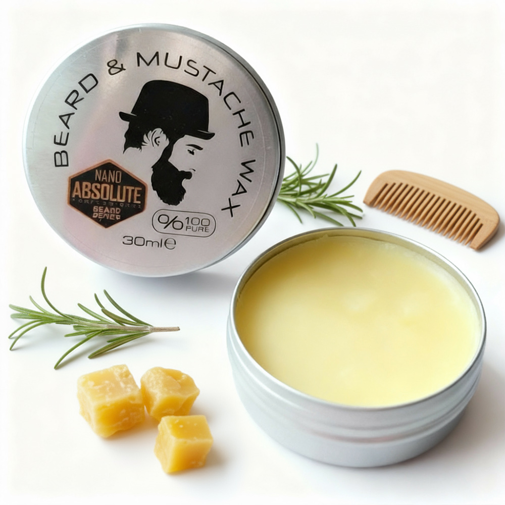 Стилизиращ балсам за брада и мустаци Nano Absolute Beard and Mustache Wax 30ml NANO ABSOLUTE 5.20 лв. (€ 2.66)