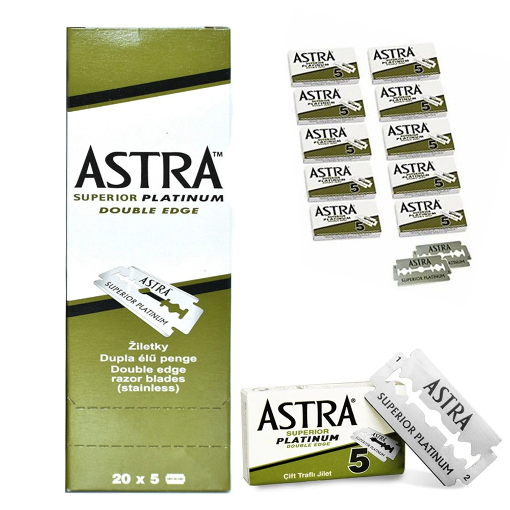 Бръснарски ножчета 20 пакета по 5бр-100 ножчета ZaSalona 16.50 лв. (€ 8.43)