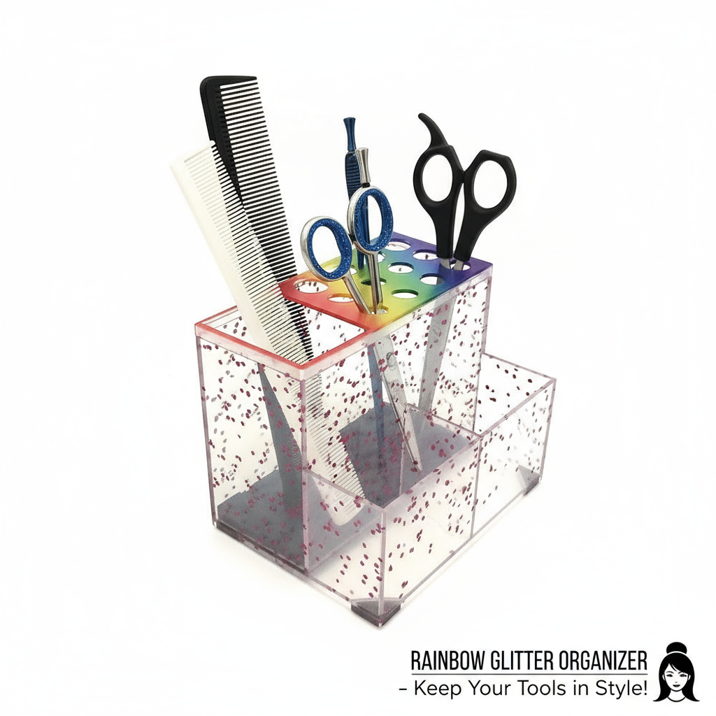 Органайзер за ножици и фризьорски аксесоари SN007-червен ZaSalona 20.00 лв. (€ 10.22)