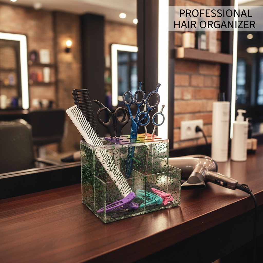 Органайзер за ножици и фризьорски аксесоари SN007-zelen ZaSalona 20.00 лв. (€ 10.22)