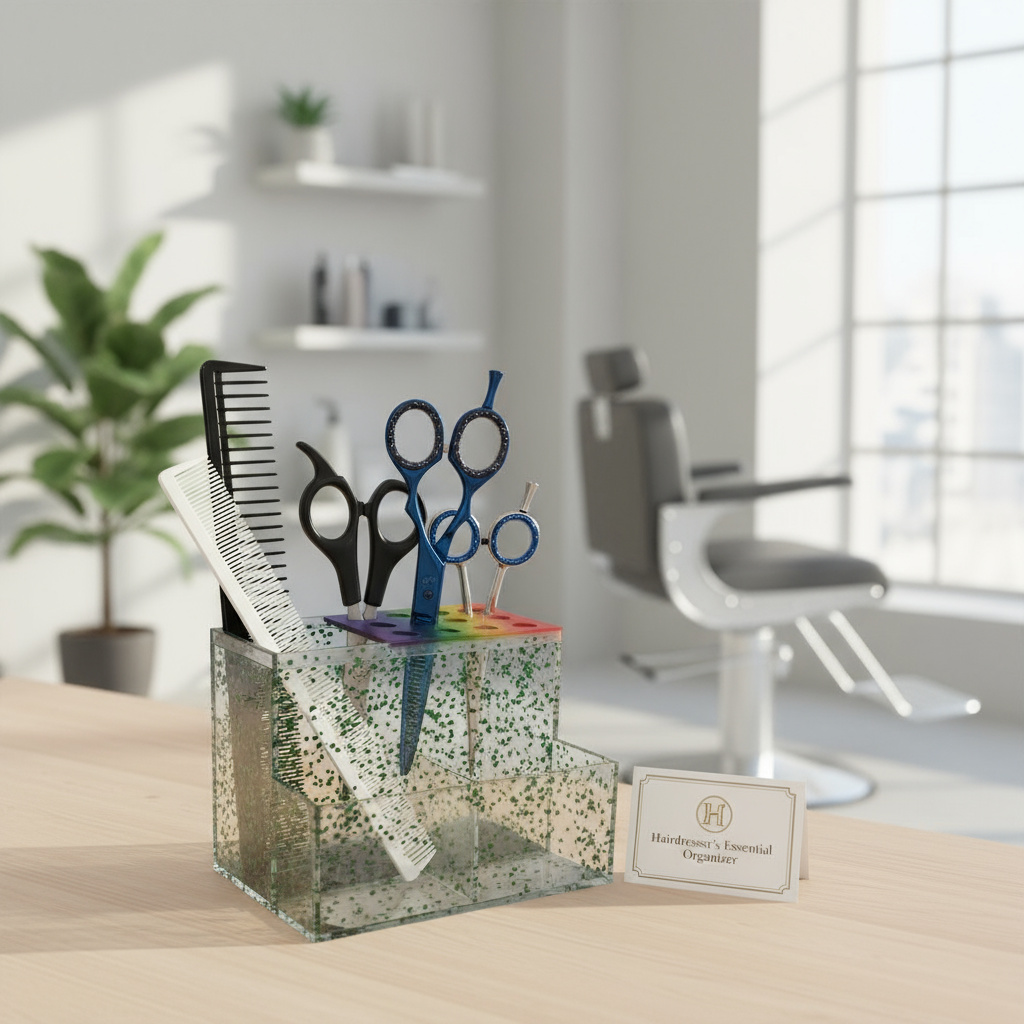 Органайзер за ножици и фризьорски аксесоари SN007-zelen ZaSalona 20.00 лв. (€ 10.22)
