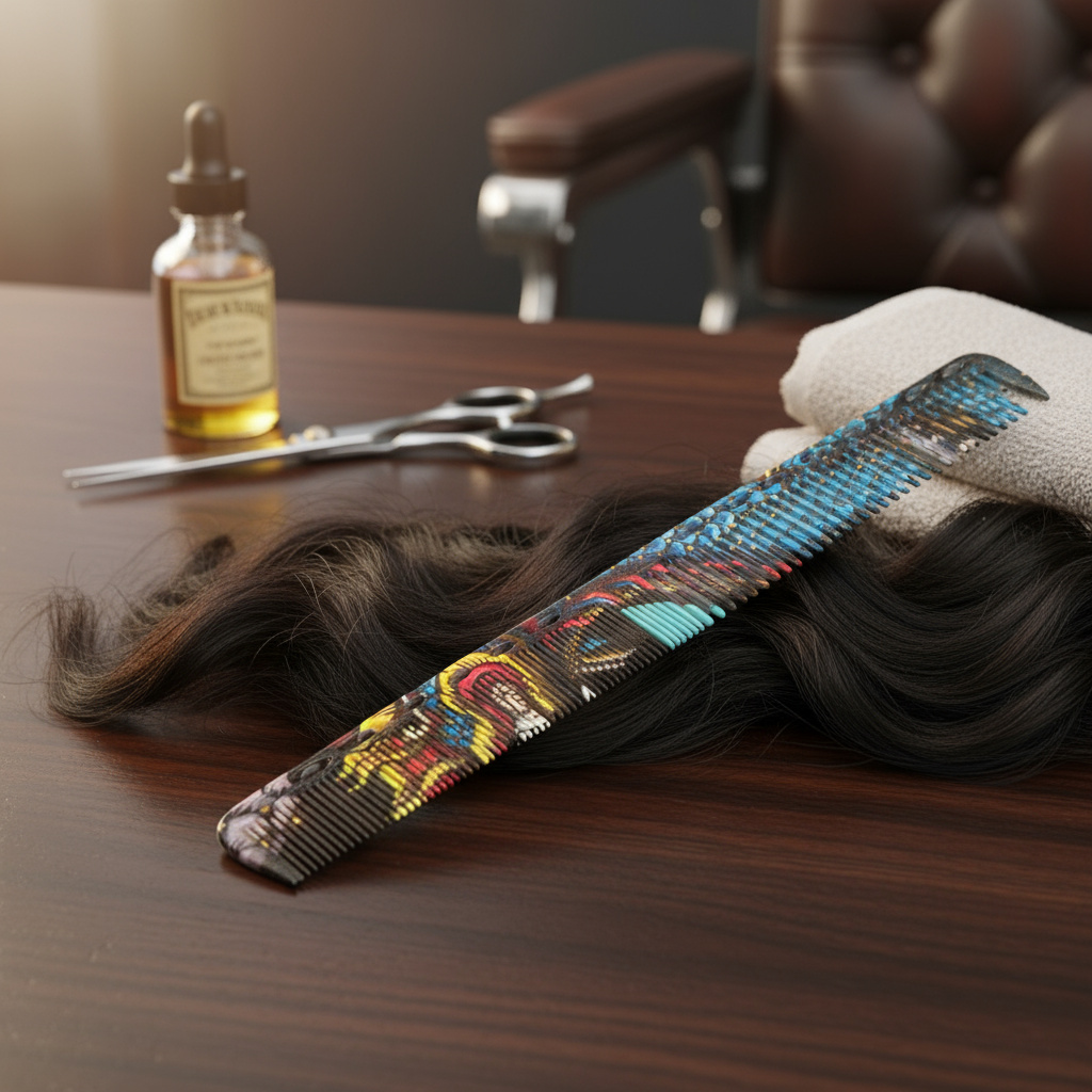 Фризьорски Гребен Y350-21cm ZaSalona 7.80 лв. (€ 3.99)