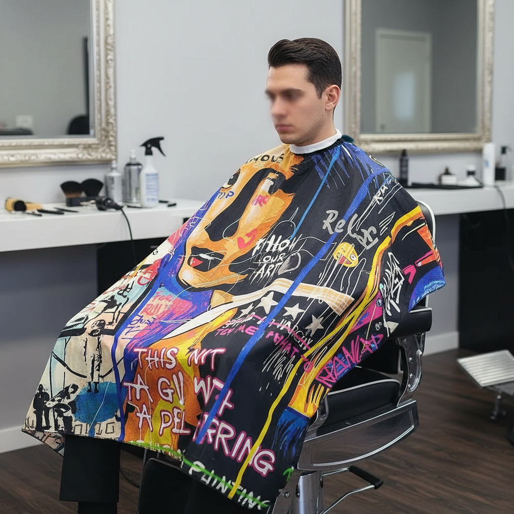 Фризьорска пелерина за подстригване LUX ZaSalona 29.70 лв. (€ 15.18)