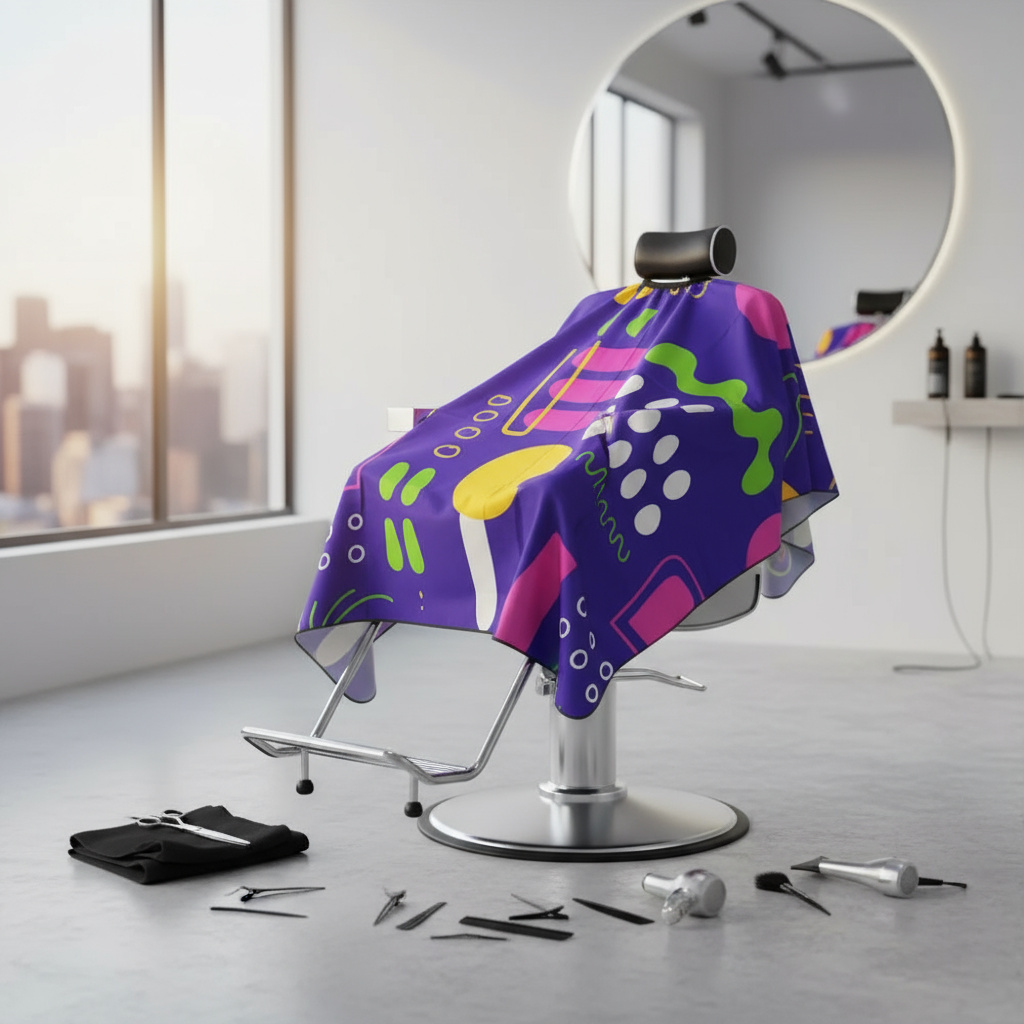 Фризьорска пелерина за подстригване LUX ZaSalona 29.70 лв. (€ 15.18)