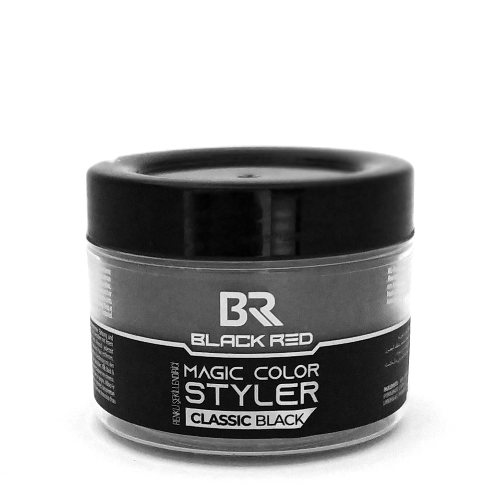 Временна боя за коса CLASSIC BLACK black red MAGIC COLOR STYLER ZaSalona € 2.56