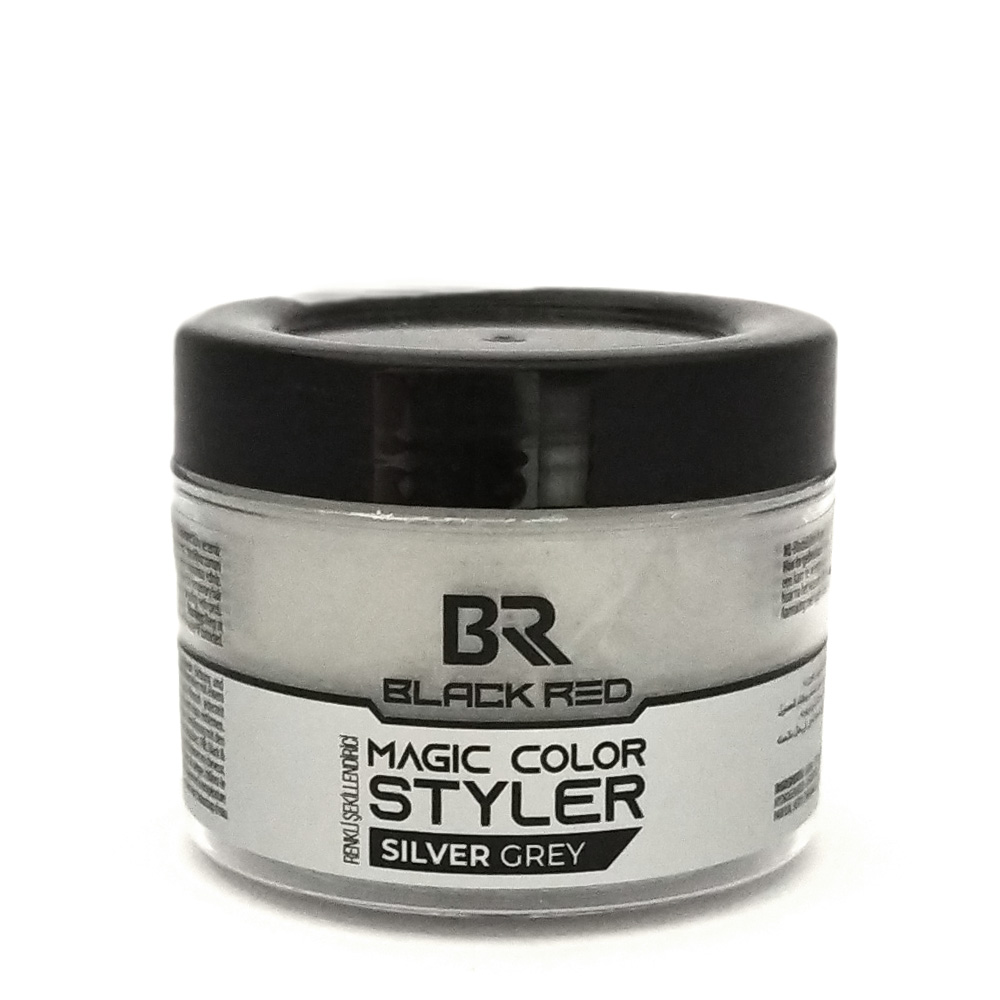 Временна боя за коса SILVER GREY black red MAGIC COLOR STYLER ZaSalona € 2.56