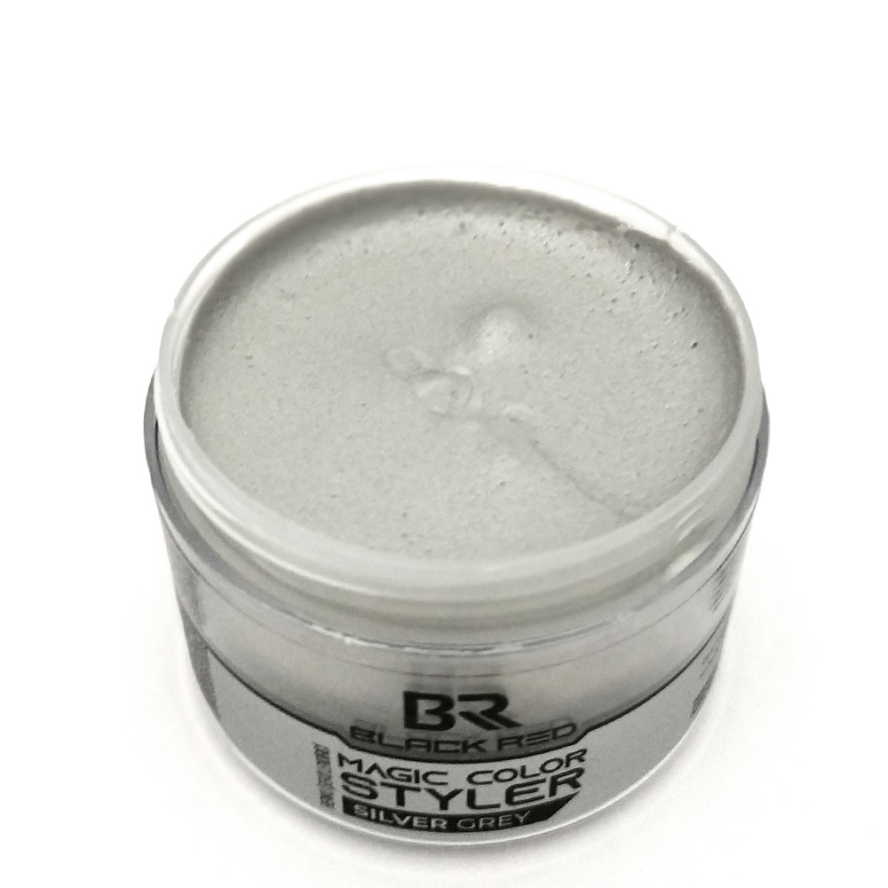 Временна боя за коса SILVER GREY black red MAGIC COLOR STYLER ZaSalona € 2.56