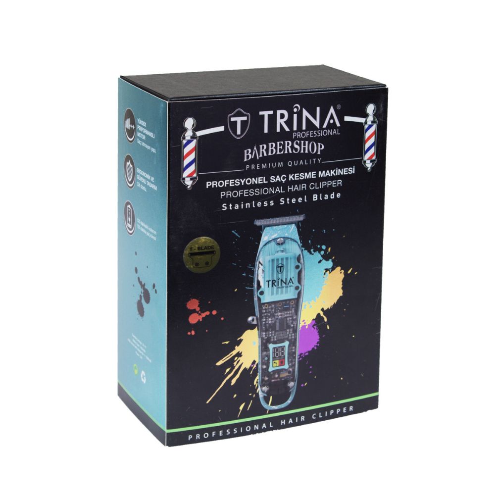 Професионален Тример TRINA S0056 с TRINA 85.00 лв. (€ 43.44)