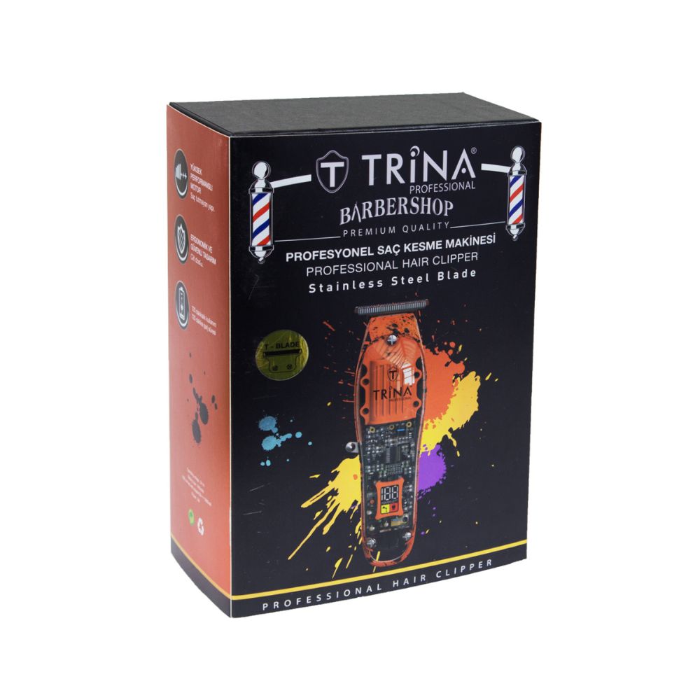 Професионален Тример TRINA S0056 о TRINA 85.00 лв. (€ 43.44)