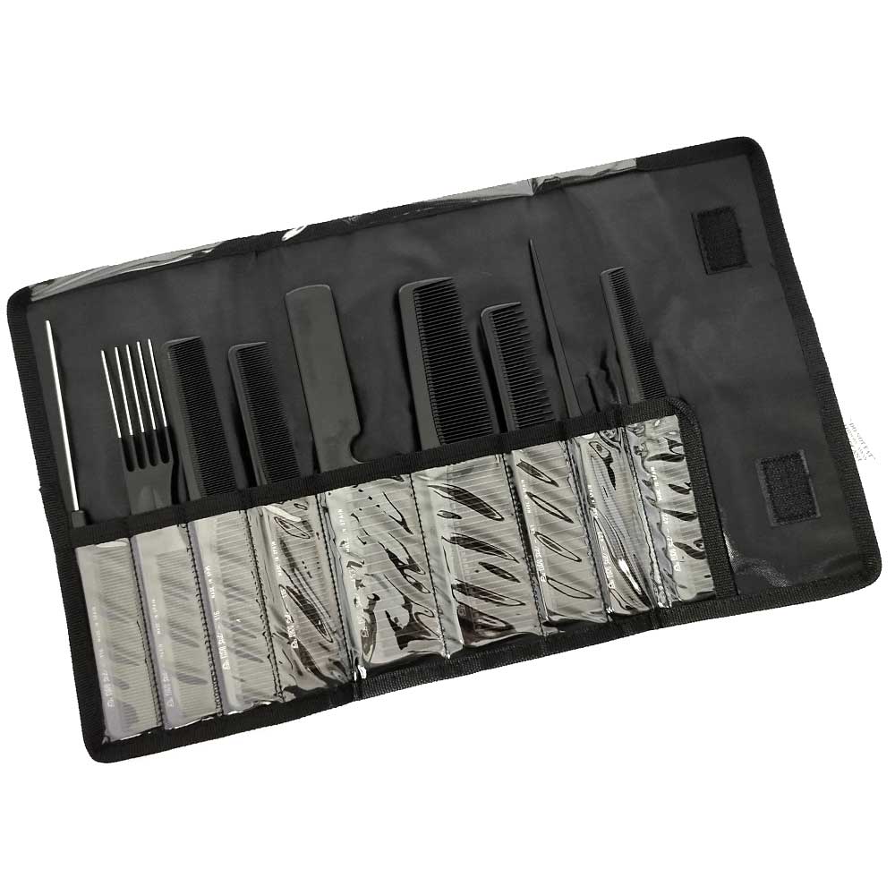 Комплект от 9 професионални Гребена в удобен калъф EUROstil EUROstil 36.00 лв. (€ 18.40)