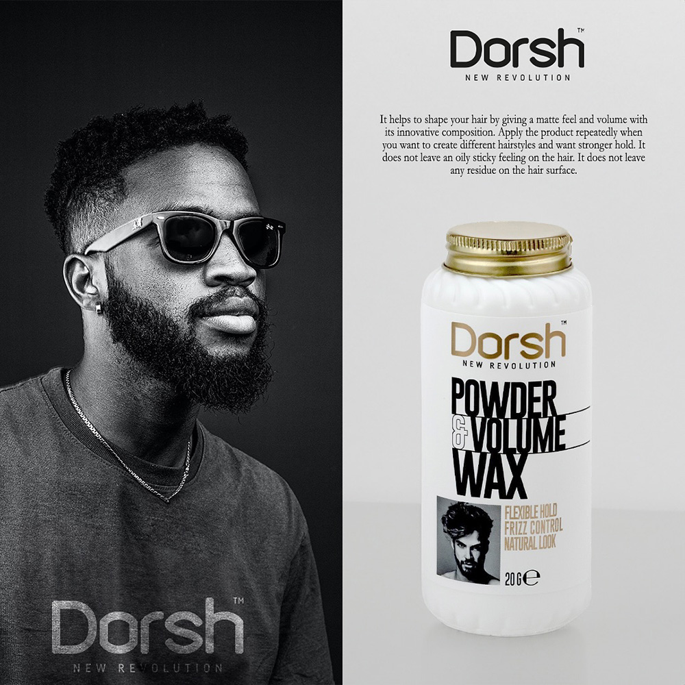 Стилизираща пудра за коса DORSH POWDER VOLUME WAX 20gr DORSH 10.50 лв. (€ 5.37)