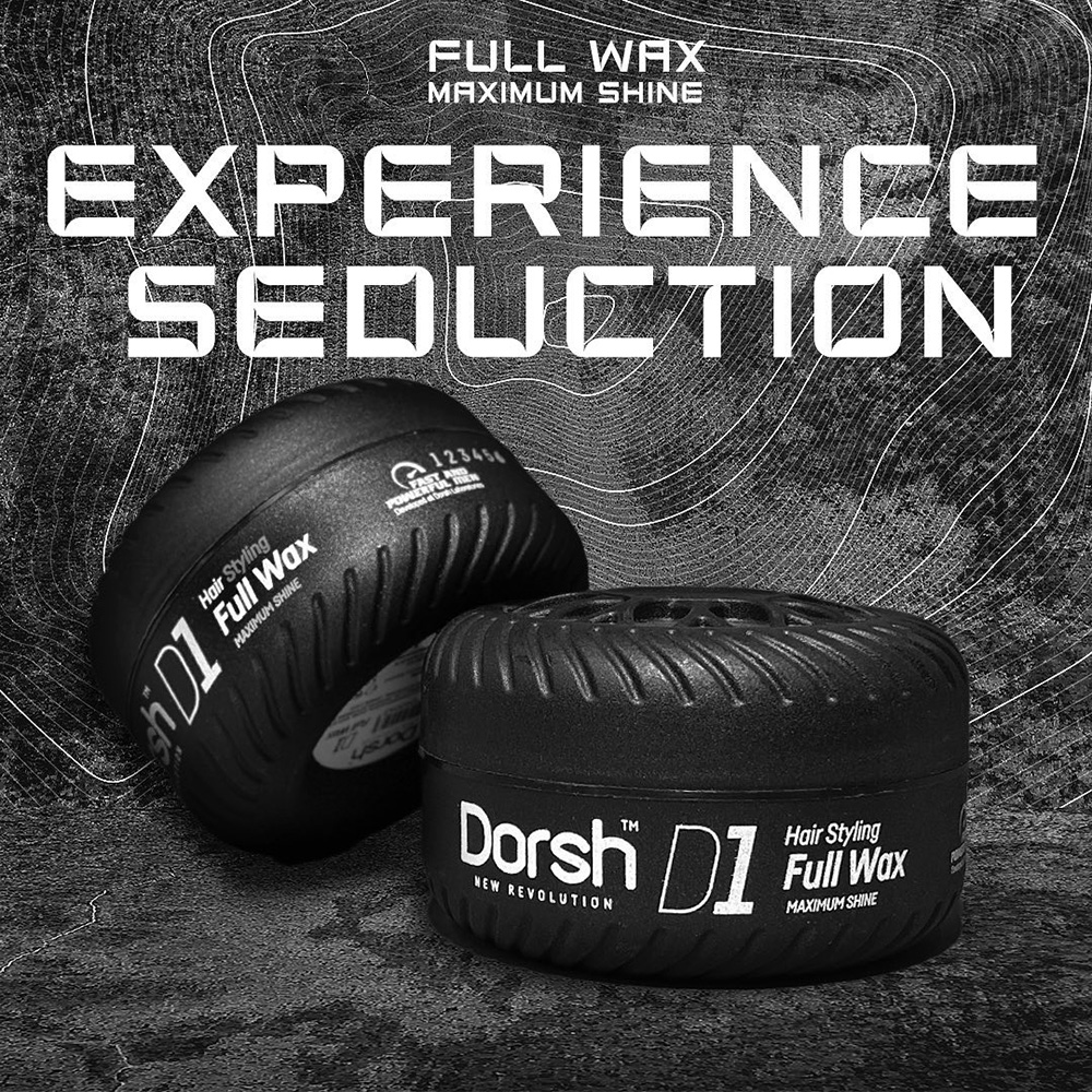 Вакса Dorsh Hair Styling Full Wax D1 150ml с максимална фиксация DORSH € 3.83 (7.50 лв.)