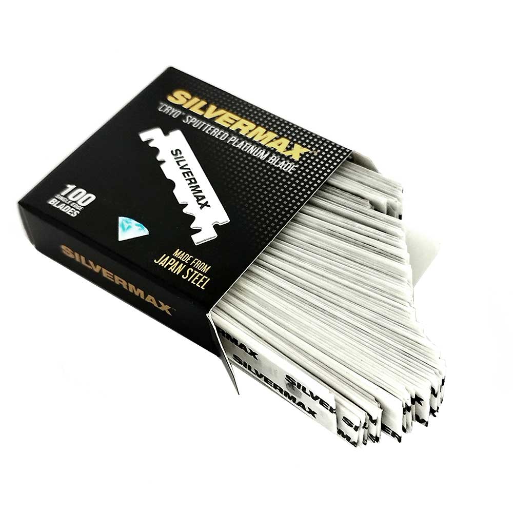 Бръснарски ножчета SILVERMAX - 100 броя ZaSalona 8.50 лв. (€ 4.34)