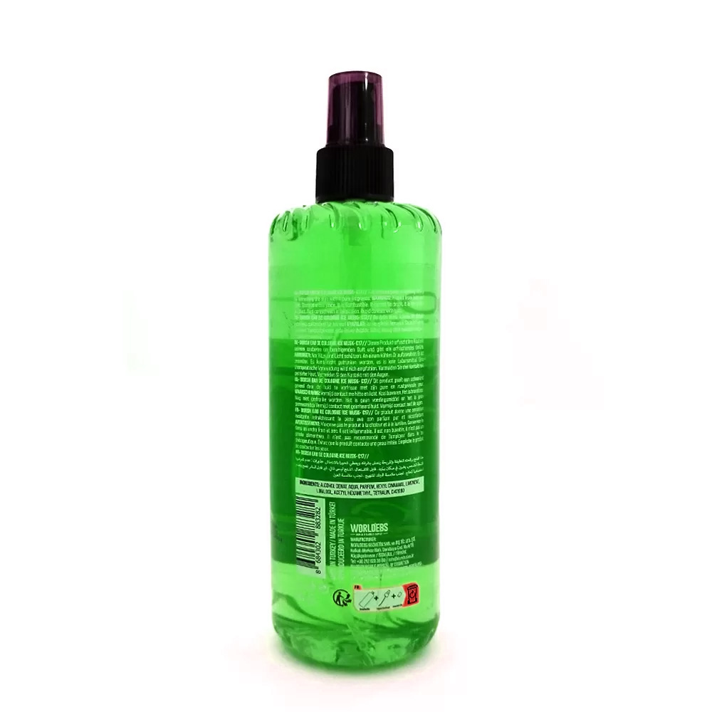 Одеколон DORSH - C17 - EXCLUSIVE BARBER COLOGNE – ICE MUSK 400 ML DORSH 11.20 лв. (€ 5.72)