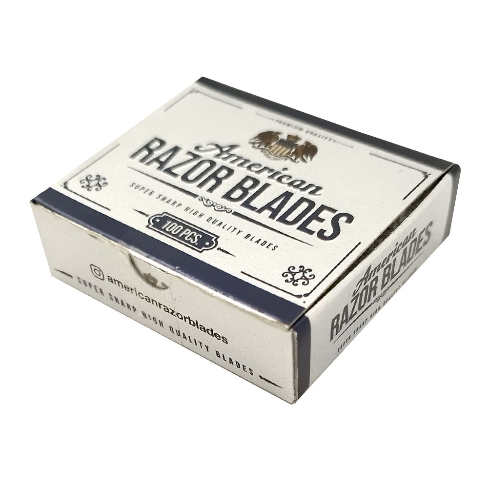 Бръснарски ножчета American RAZOR BLADES 100броя ZaSalona € 5.70 Бръснарски ножчета American RAZOR BLADES 100броя ZaSalona € 5.70